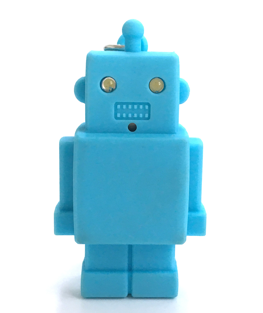 HL2116 機(jī)器人 LED發(fā)聲發(fā)光手電鑰匙扣 包包、手機(jī)掛件小禮品