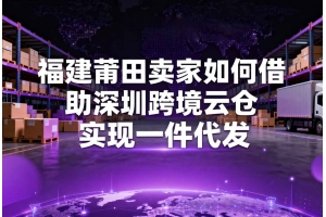 福建莆田賣(mài)家如何借助深圳跨境云倉(cāng)實(shí)現(xiàn)一件代發(fā)