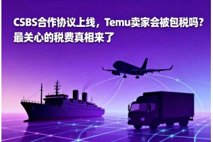 CSBS合作協(xié)議上線，Temu賣家會被包稅嗎？最關(guān)心的稅費真相來了