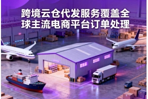 跨境云倉代發(fā)服務覆蓋全球主流電商平臺訂單處理