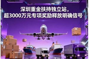 深圳重金扶持獨立站，超3000萬元專項獎勵釋放明確信號