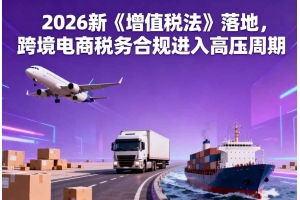 2026新《增值稅法》落地，跨境電商稅務合規(guī)進入高壓周期
