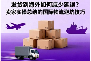 發貨到海外如何減少延誤？賣家實操總結的國際物流避坑技巧