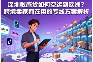 深圳敏感貨如何空運(yùn)到歐洲？跨境賣家都在用的專線方案解析