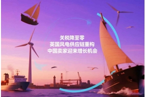 關稅降至零，英國風電供應鏈重構，中國賣家迎來增長機會