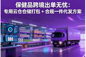 保健品跨境出單無憂：專用云倉倉儲(chǔ)打包 + 合規(guī)一件代發(fā)方案