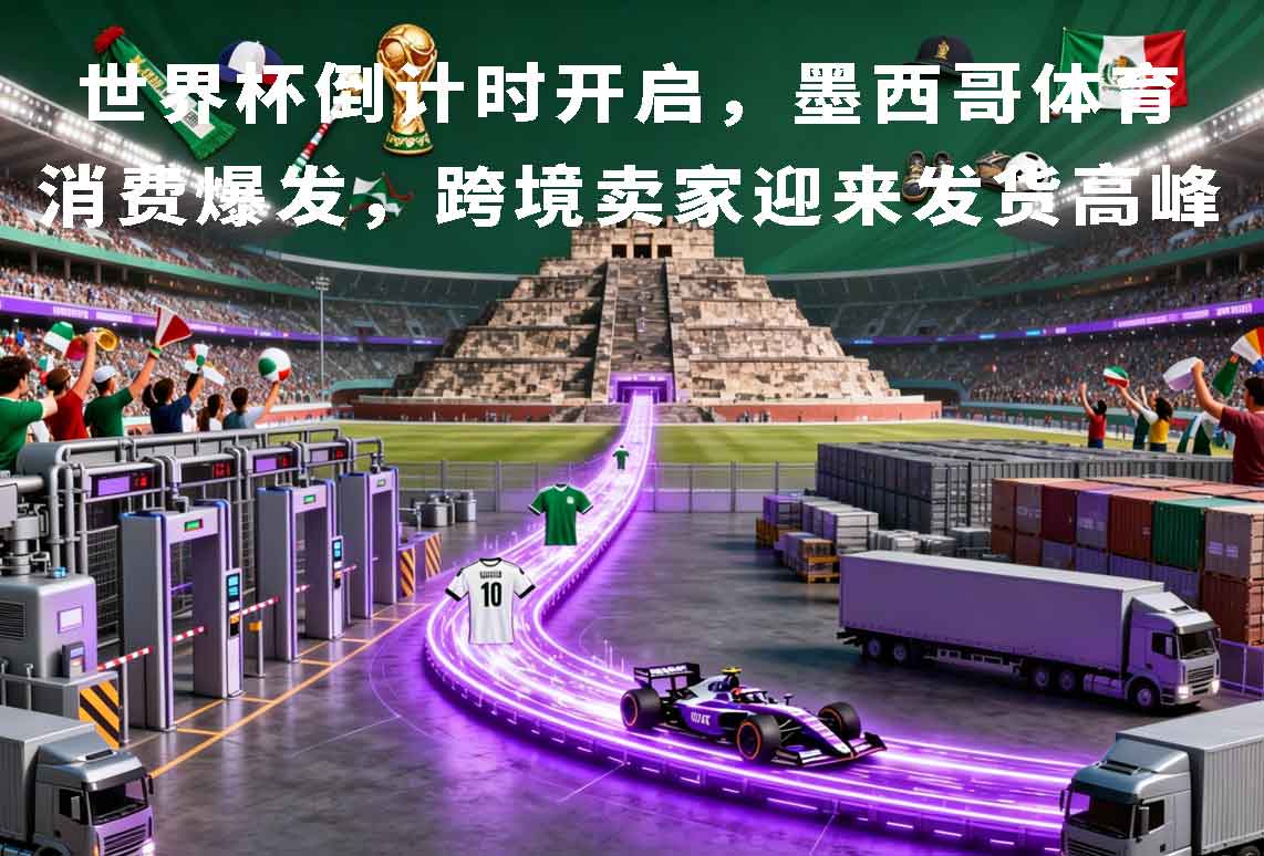 世界杯倒計(jì)時(shí)開啟，墨西哥體育消費(fèi)爆發(fā)，跨境賣家迎來發(fā)貨高峰