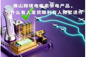 佛山跨境電商賣帶電產(chǎn)品，為什么有人發(fā)貨順利有人頻繁退件