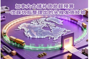 加拿大倉儲補貨總超預(yù)算 一次踩坑后整理出的頭程發(fā)貨經(jīng)驗