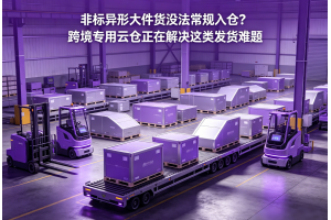 非標異形大件貨沒法常規入倉？跨境專用云倉正在解決這類發貨難題