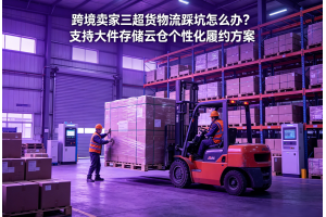 跨境賣家三超貨物流踩坑怎么辦？支持大件存儲云倉個性化履約方案