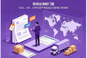 跨境出海新門檻 IOSS、VAT、EPR與原產地信息正在影響訂單流轉