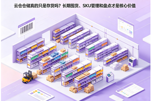 云倉(cāng)倉(cāng)儲(chǔ)真的只是存貨嗎？長(zhǎng)期囤貨、SKU管理和盤(pán)點(diǎn)才是核心價(jià)值