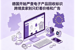 德國開始嚴查電子產品回收標識跨境賣家別只盯著價格和廣告
