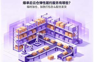 爆單后云倉(cāng)彈性履約服務(wù)有哪些？臨時(shí)加倉(cāng)、加急打包怎么配合發(fā)貨