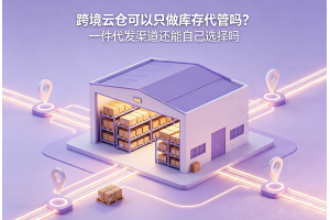 跨境云倉(cāng)可以只做庫(kù)存代管嗎？一件代發(fā)渠道還能自己選擇嗎