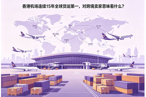 香港機場連續15年全球貨運第一，對跨境賣家意味著什么？