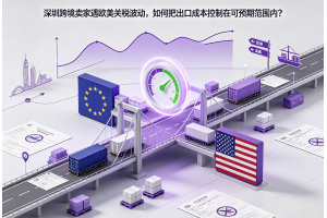 深圳跨境賣家遇歐美關稅波動，如何把出口成本控制在可預期范圍內？