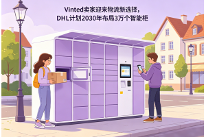 Vinted賣家迎來物流新選擇，DHL計劃2030年布局3萬個智能柜