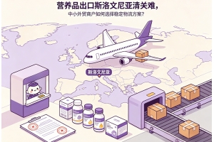 營養品出口斯洛文尼亞清關難，中小外貿商戶如何選擇穩定物流方案？