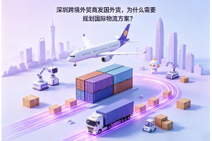 深圳跨境外貿商發國外貨，為什么需要規劃國際物流方案？