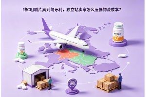 維C咀嚼片賣到匈牙利，獨(dú)立站賣家怎么壓低物流成本？
