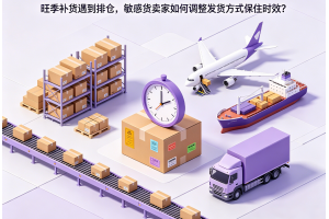 旺季補貨遇到排倉，敏感貨賣家如何調整發貨方式保住時效？
