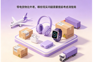 帶電貨物往外寄，哪些現實問題需要提前考慮清楚