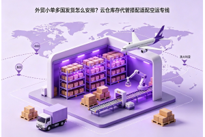 外貿(mào)小單多國(guó)發(fā)貨怎么安排？云倉(cāng)庫(kù)存代管搭配適配空運(yùn)專線