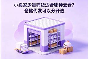 小賣家少量鋪貨適合哪種云倉(cāng)？倉(cāng)儲(chǔ)代發(fā)可以分開(kāi)選