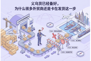 義烏貨已經備好，為什么很多外貿商還是卡在發貨這一步